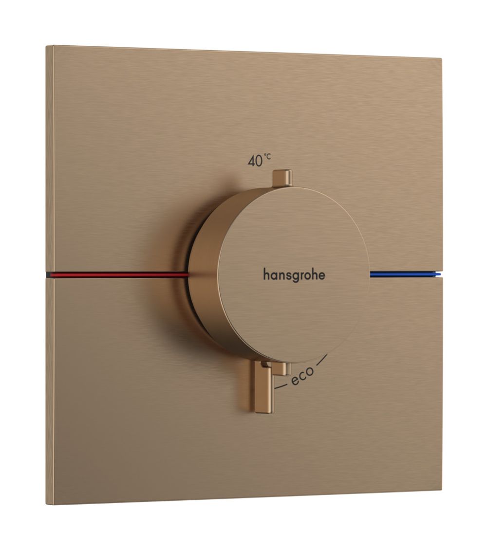 https://raleo.de:443/files/img/11eeea1fc3fdcce092906bba4399b90c/size_l/Hansgrohe-HG-ShowerSelect-Comfort-E-Thermostat-Unterputz-Brushed-Bronze-15574140 gallery number 1